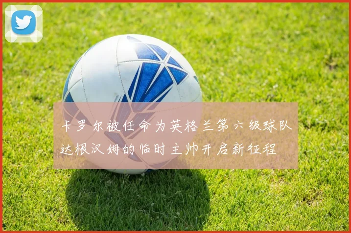 卡罗尔被任命为英格兰第六级球队达根汉姆的临时主帅开启新征程